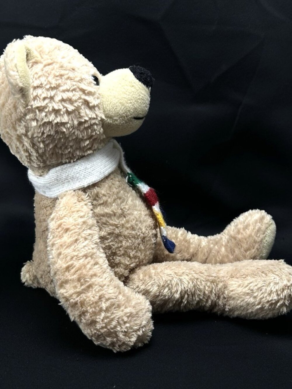 Vintage Hudson's Bay Company Plush Teddy Bear 14" HBC Toy With Scarf 2002 *Read* - Picture 4 of 10